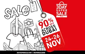 Dubai's 3-day super sale to begin on Nov 24